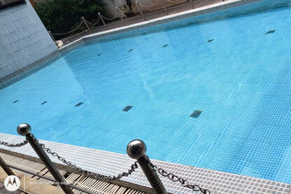 Vijayasaanthi Builders swimming pool